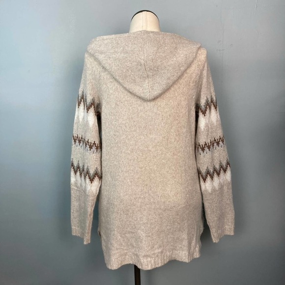 EVRI Pull Over V-Neck Hoodie Tunic Metallic Thread Lightweight Sweater Plus 0X - Picture 6 of 13